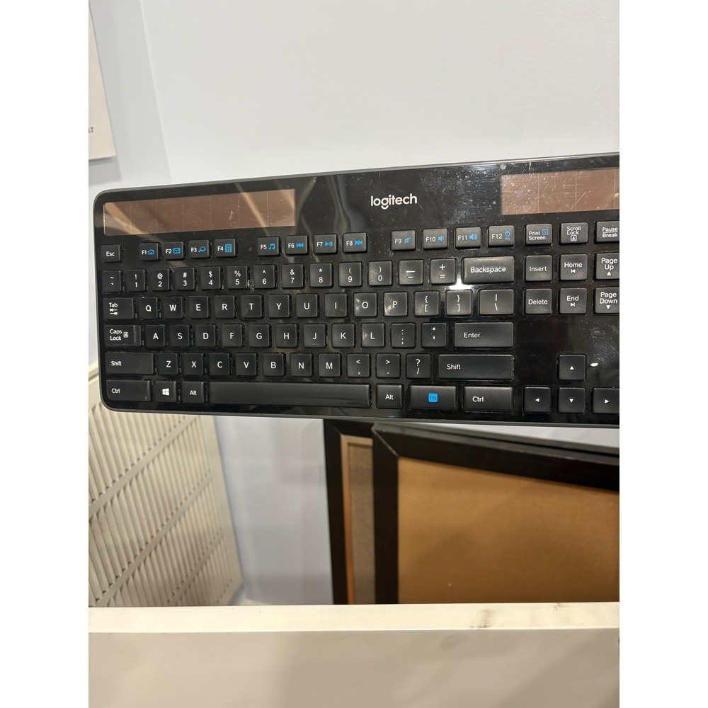 Logitech K750 Wireless Solar Keyboard for Windows Black Y-R0016 Slim Full Size